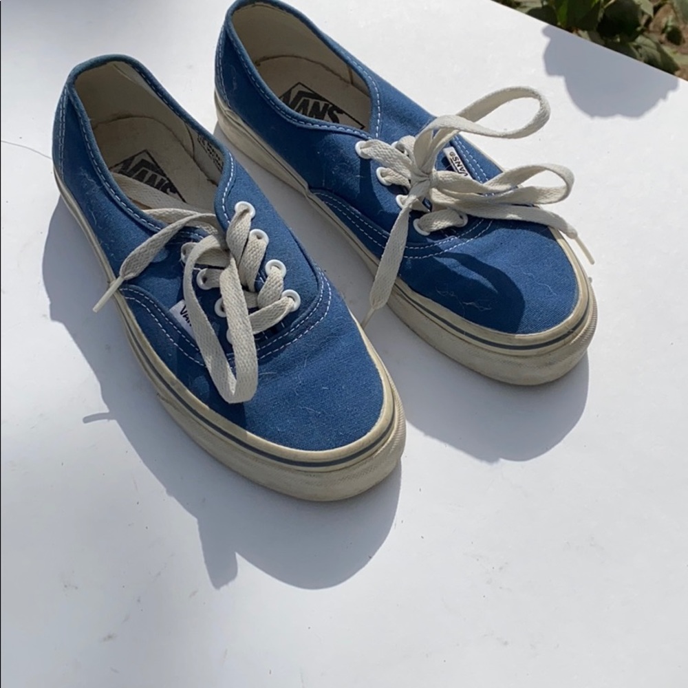Vans classic blue like new W6.5